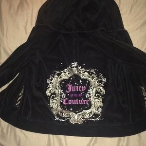 Black kids juice couture jacket